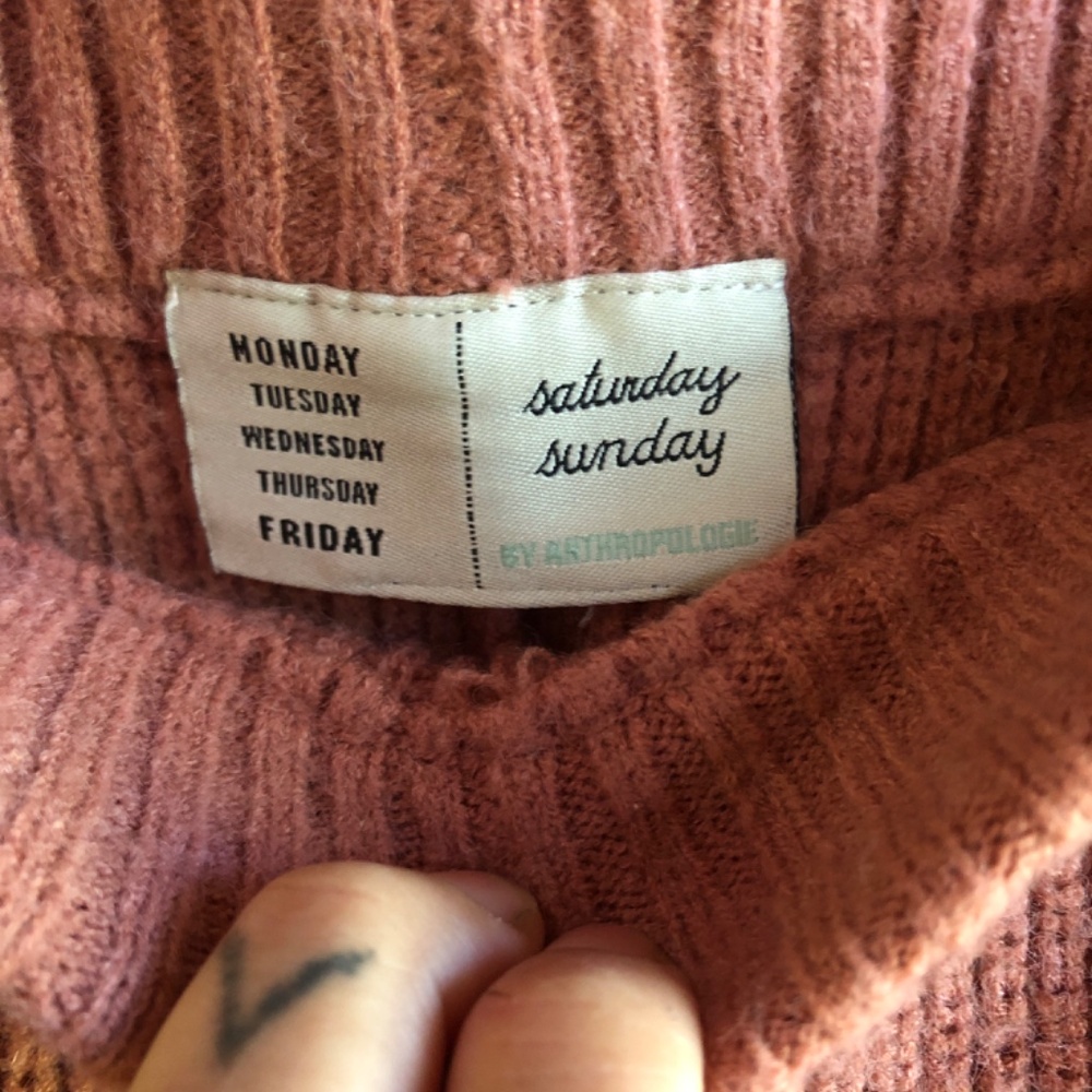 Mauve Saturday Sunday Knit Shorts - Picture 2 of 5